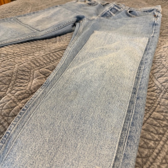 B Sides Patchwork Straight Leg Ankle Jean. Size 27 - Picture 15 of 17